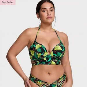 Victoria Secret Archives SwimBombshell Push Up‎ Longline Bikini Top